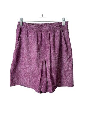 Lululemon Mens Size M Pace Breaker Shorts 7" Vintage Plum Gravel Dust LM7AFXS
